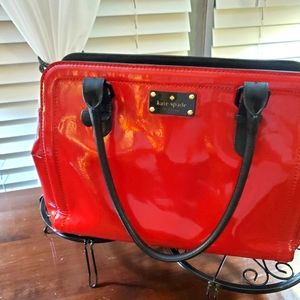 Kate Spade Red Leather shoulder purse